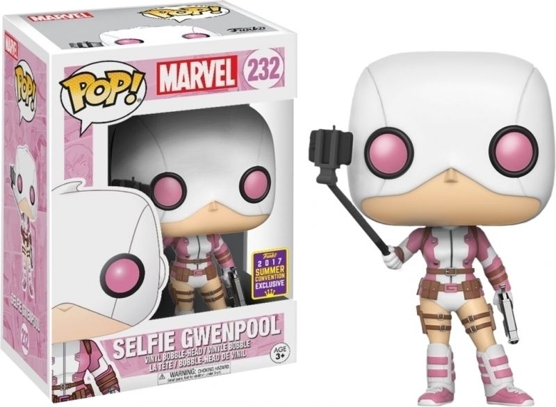 Funko Marvel Pop Vinyl: Selfie Gwenpool exclusive - 0889698145374
