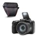 Kodak Pixpro AZ425 Bridge camera 20 MP met 42x optische zoom + beschermhoes - Full HD 1080p video, 24 mm groothoek, stabilisator, 3 inch LCD-display - zwart