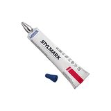Markal 96657 Stylmark Marker, kogelpunt, 3 mm, staal, blauw