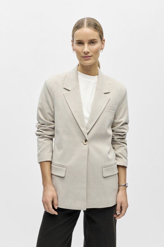 OBJECT COLLECTORS ITEM Object Objlisa Lo Blazer - Beige - Size 36