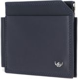 Golden Head Leren kaarthouder geldclip Polo Clip-Scheintasche 1960 Marineblau donkerblauw