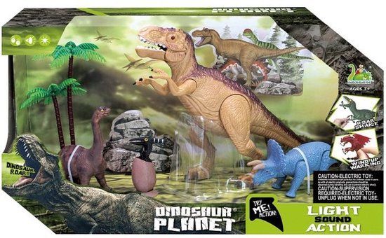 Dinosaurus Planet - Dinosaurus Speelset - LIGHT / SOUND / ACTION
