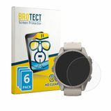 BROTECT - Screenprotector voor Garmin Fenix 9 (43 mm) - Folie Beschermfolie transparant 6 Stuks