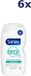 Sanex Douchegel Zero% Hydrating - 6 x 400 ml - Voordeelverpakking