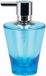 Spirella Zeepdispenser Max Light Blauw Kunststof