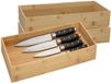 5Five Bamboo Organizer Tray - 3 Pieces - 38 x 18 x 7 cm