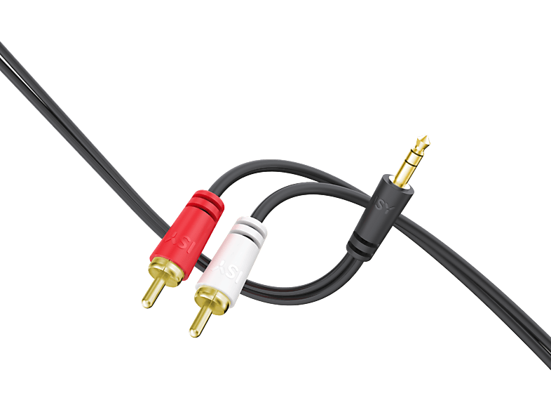 ISY IAU-1013 Jack Cable - 1.5m - GP Audio Cable