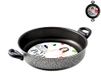 HOME Steelpan 2 Handgrepen Non-stick Saltpepper Cm 20 Kookpot