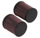 K&N HA-1004R raceluchtfilter voor motorfiets