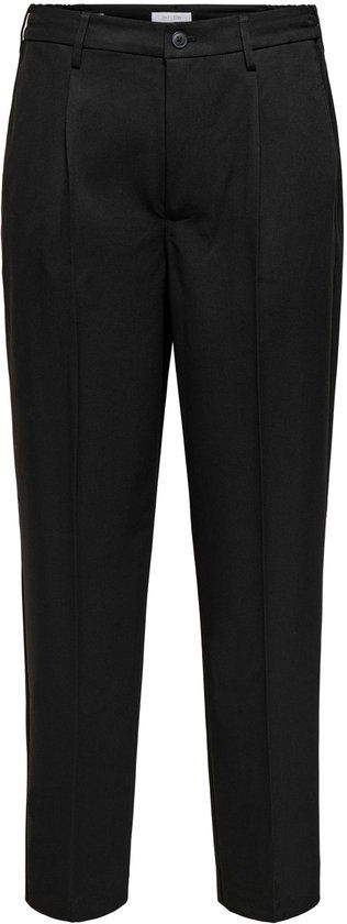 ONLY & SONS ONSMIRO Loose Fit Chinobroek Zwart M