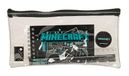 MINECRAFT SCREEN - Trousse pour enfants, idéale pour les enfants d'âge scolaire, confortable et polyvalente, qualité et résistance, 22,5 x 10,5 cm
