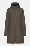 ILSE JACOBSEN Softshell Regenjas DAYBREAK01 Vrouwen 42 Wren Polyester Waterafstotend Winddicht Ademend PFC-vrij