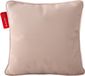Auronic Coussin chauffant - Velours - 45x45 - Sans fil - Rechargeable - Coussin électrique - Infrarouge - Rose poudré