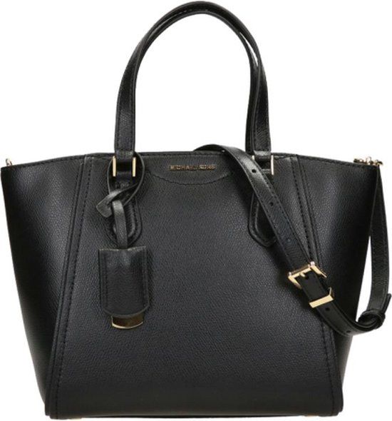 Michael Kors Sm Conv Tz Tote Xbody damestas, zwart