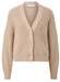 Comma Casual Identity Ribbed Knit Cardigan - Beige