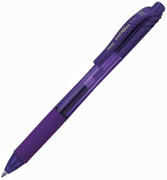 Pentel EnerGel 0,35 mm Paars (12 Stuks)
