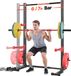 VEVOR Power Rack 445 Kg Zwart Metaal