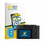 BROTECT - Screenprotector voor Leica Q3 Monochrom - Folie Beschermfolie transparant 2 Stuks