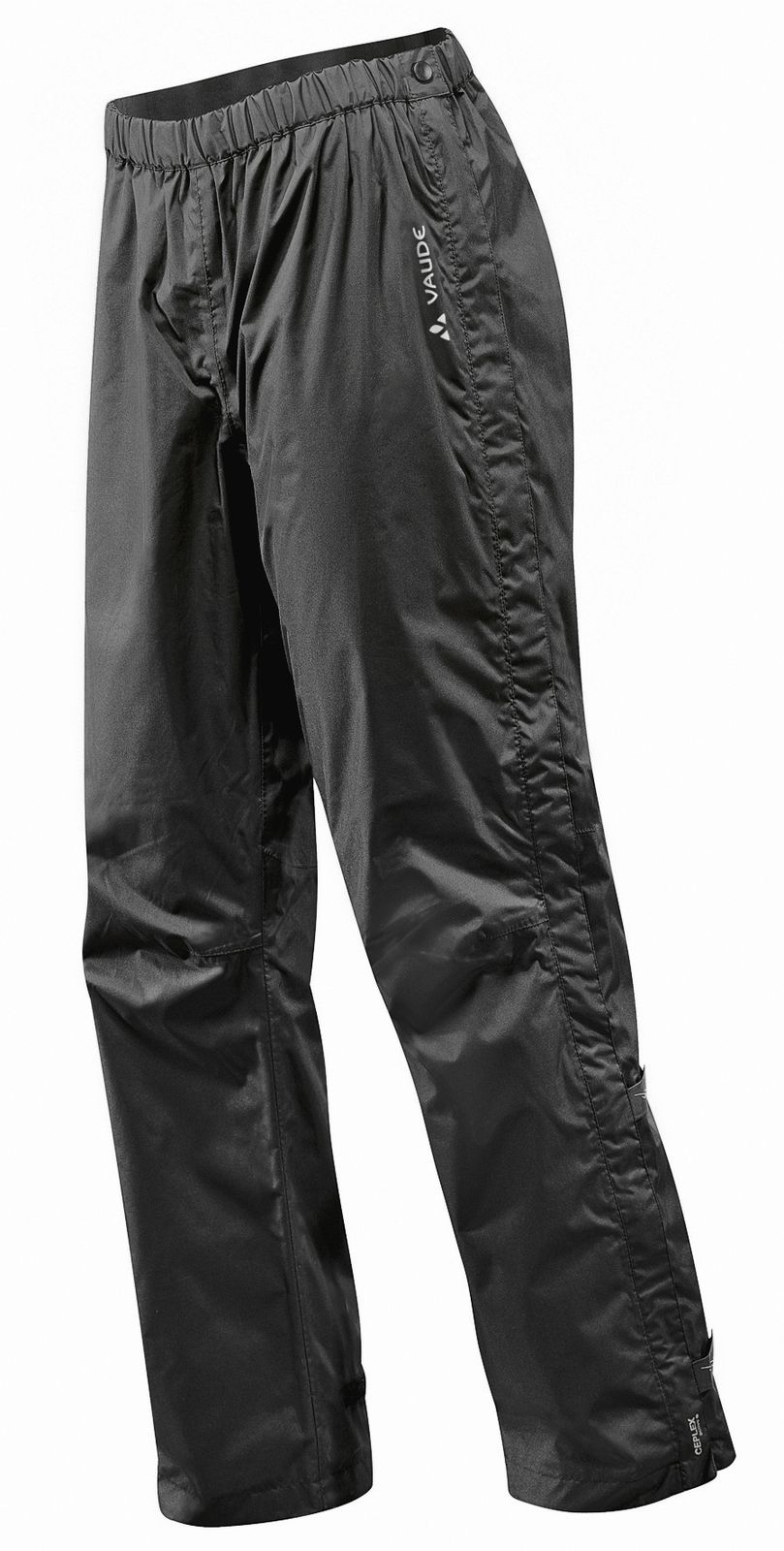 Vaude Me Fluid Full-zip Pants II S/S - Black - S-Short