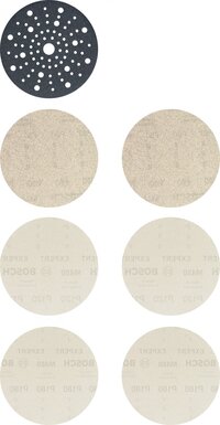 Bosch 2608901203 Expert M480 Schuurnetset - 6-delig - 150 mm