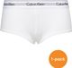Calvin Klein Dames Modern Cotton Hipster Slip - Boyshort - Blanc
