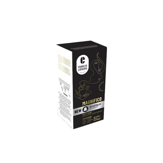 Charles Liégeois Koffiecapsules compatibel met Nespresso® Magnifico, 20 st.