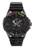 Philipp Plein - Heren Horloge The Skull - Zwart