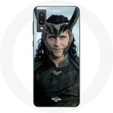 Maniacase Etui voor Samsung Galaxy A02 Loki Thor Ragnarok met Helm Seizoen 1
