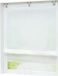 Merkloos Roman rolgordijn - Transparant - Wit - Polyester - 80 x 130 cm