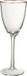 J-Line Rode Wijnglas 29 Cl Gouden Boord Transparant/Goud