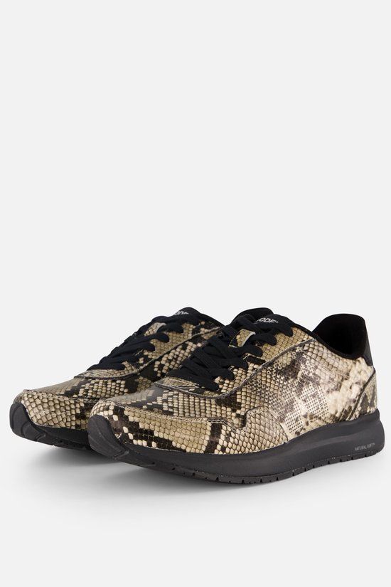 Woden Sneakers Nora Natural Soft Snake