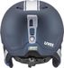 Uvex Heyya Pro Skihelm voor Kinderen Marineblauw/Zilver