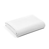 Caleffi - Rodeo sprei, ongegestikt, 100% katoen, voor tweepersoonsbed, wit