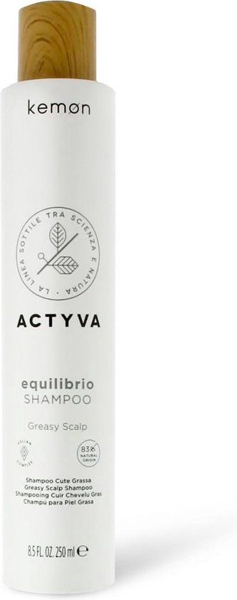 Kemon Actyva Greasy Scalp Shampoo - 250ml