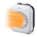 Avilia Compacte tafelventilatorkachel van 1000/2000 W met 2 verwarmingssterktes, veelzijdig en comfortabel voor elke ruimte van 25,5 x 20 x 13 cm, veilig dankzij oververhittingsbeveiliging