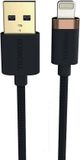 Duracell USB-kabel USB-A naar Apple Lightning 1 m Zwart