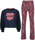 Vingino Winna Pyjama Fille Bleu Foncé Coton/Élasthanne Taille 146-152