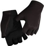 BIORACER - Fietshandschoenen zomer unisex - Zwart - Half finger - Ademend & antislip - Maat XL