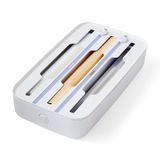 YouCopia StoraRoll wikkeldispenser 3-in-1, ladeorganizer voor folie, plasticfolie, perkament en waspapier met veiligheidssnijders en etiketten voor keukenorganisatie