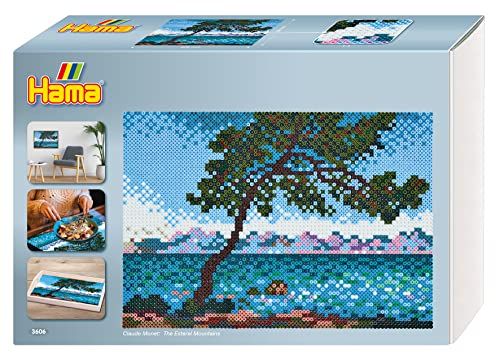 Hama - Pixel Art Claude Monet Box - 10.000 kralen en 6 platen - strijkkralen grootte midi - creatief