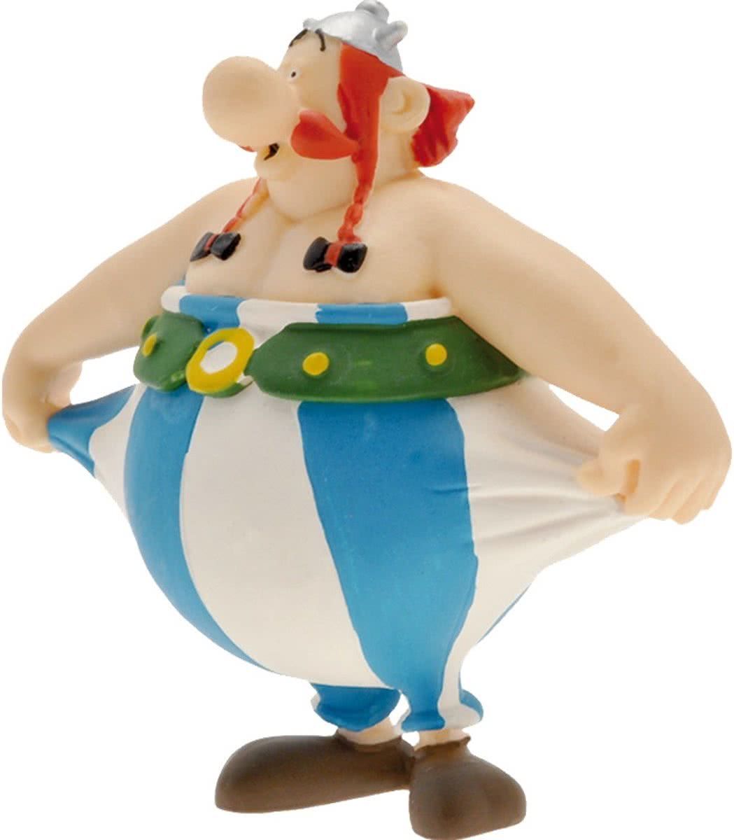 Plastoy Miniature Obelix Holding Trousers 8 Cm - 3521320605593