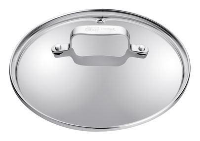 Tefal Jamie Oliver B89985 - Deksels - 240 mm - Rond - Glas, Roestvrijstaal - Transparant, Roestvrijstaal