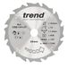 Trend Wood CSB/16012T Accu-cirkelzaagblad, diameter 160 mm, 20 mm boring, 12 tanden