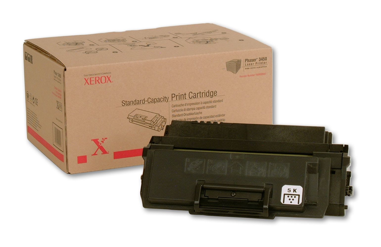 Xerox 8 MB Flash-DIMM - Zwart - 106R687, 106R00687 - Tonercartridges