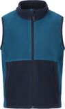 ZIGZAG Weste Bilong petrol-blauw Kinderen Unisex Polyester Fleece