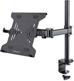 StarTech.com Laptop & Monitor Desk Mount - Up to 34" Screens (8kg) & Laptops (4.5kg) - Black