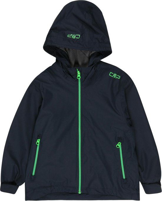 Cmp outdoorjas Neongroen-140
