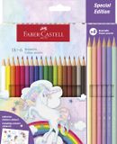 Faber-Castell Kleurpotlood - Unicorn - Zeskantig - 24 stuks in kartonnen etui