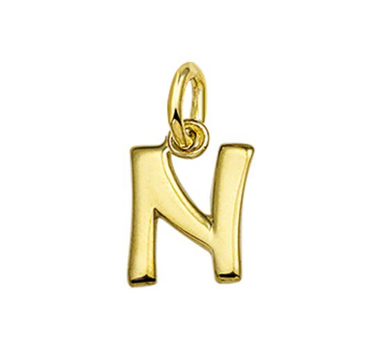 The Jewelry Collection Hanger Letter N - Geelgoud
