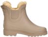 KEQ Chelsea Rainboots Fur Kinderlaarzen - Beige - Maat 35/36